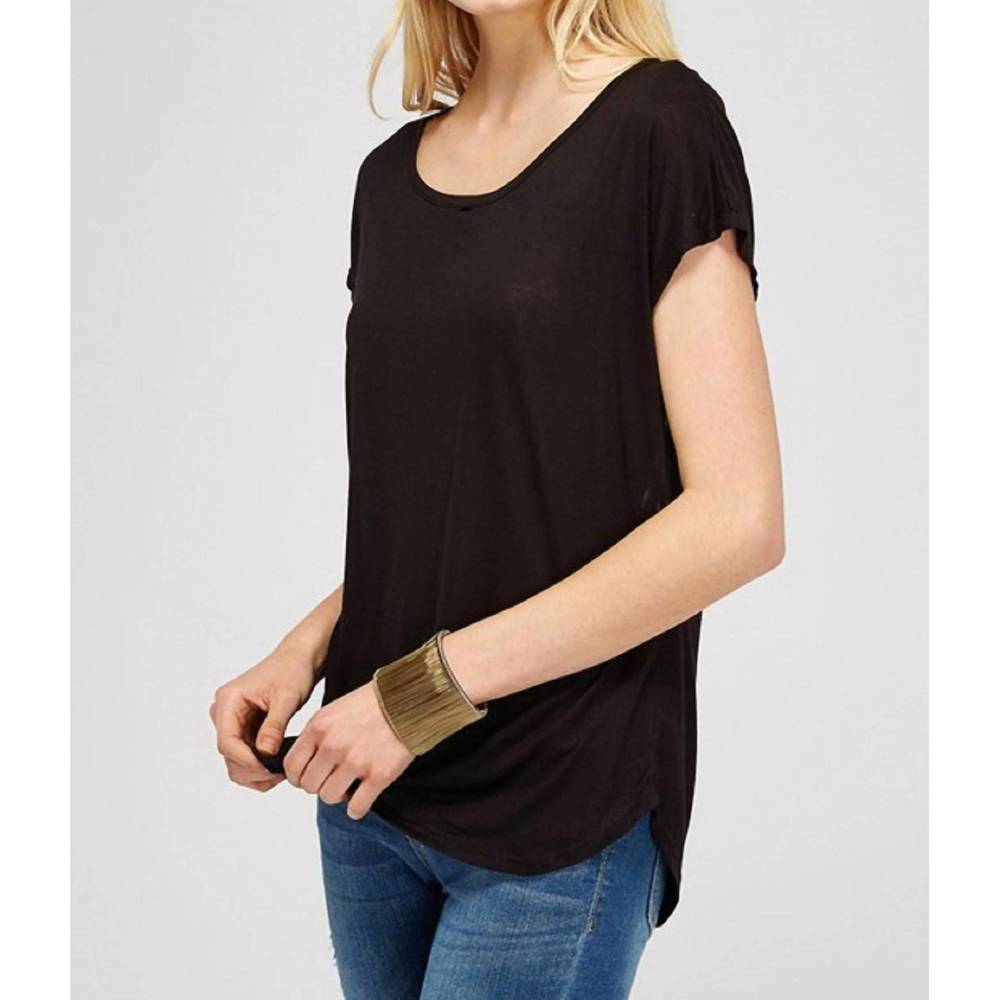 NEW URBAN X laser cut heart top in black